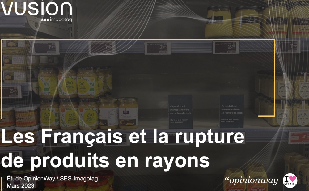 Les Français et la rupture des produits en rayons